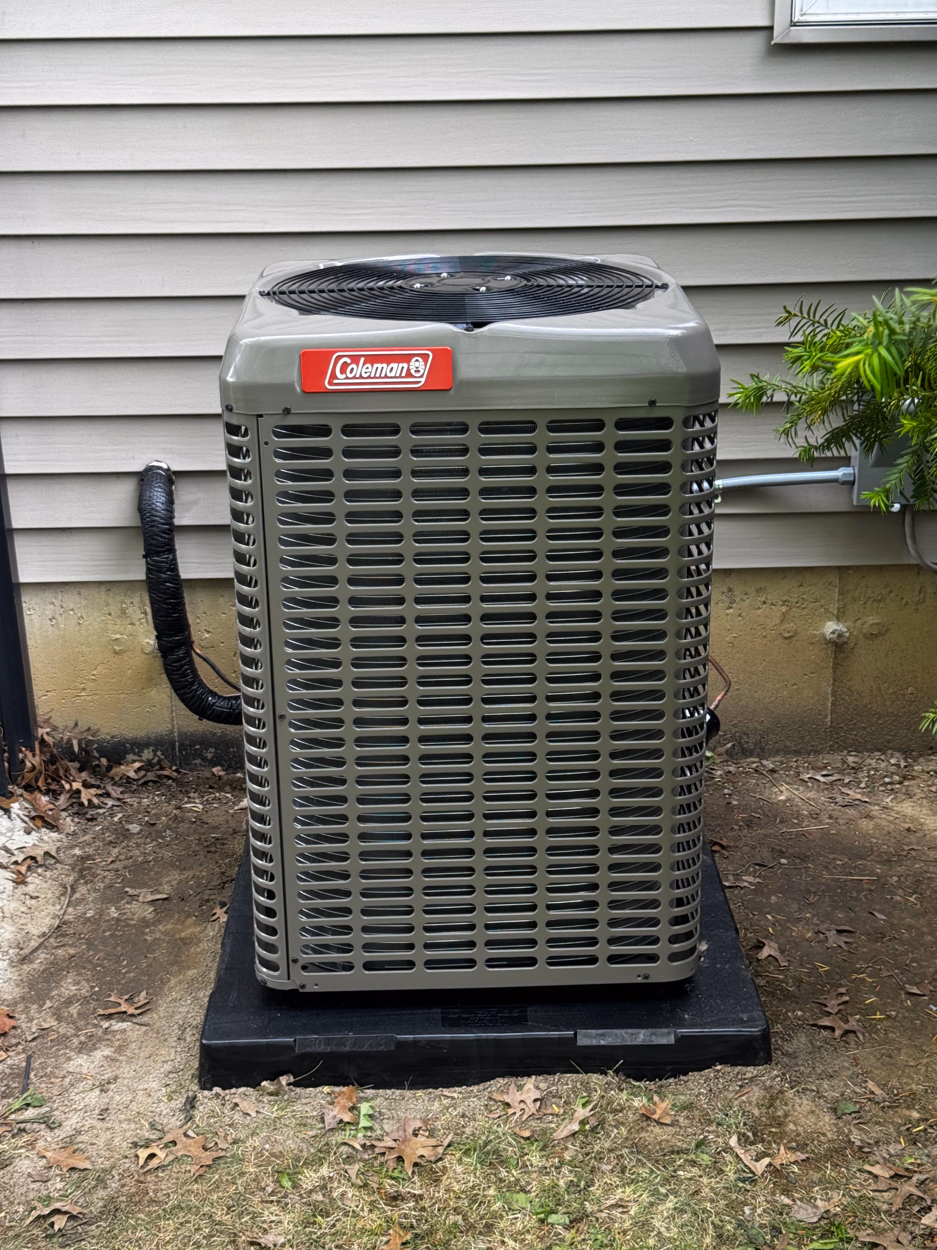 30-Year-Old AC Replaced With a Coleman 13.2 SEER Unit
