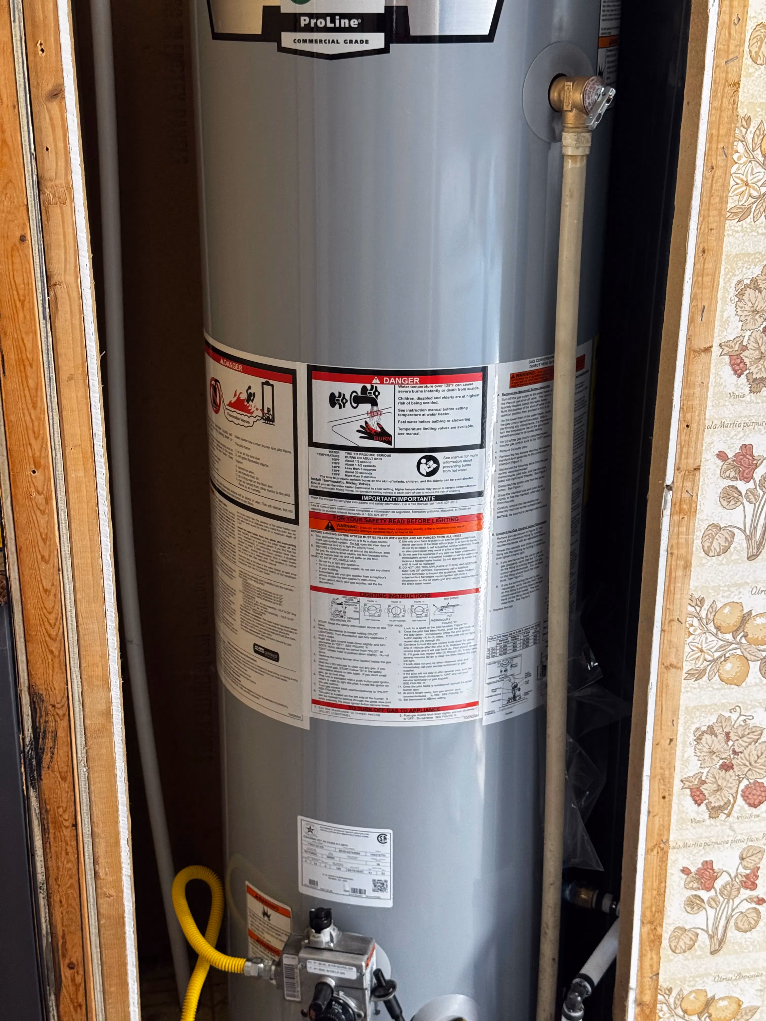 Full Water Line Replacement and New Water Heater Install