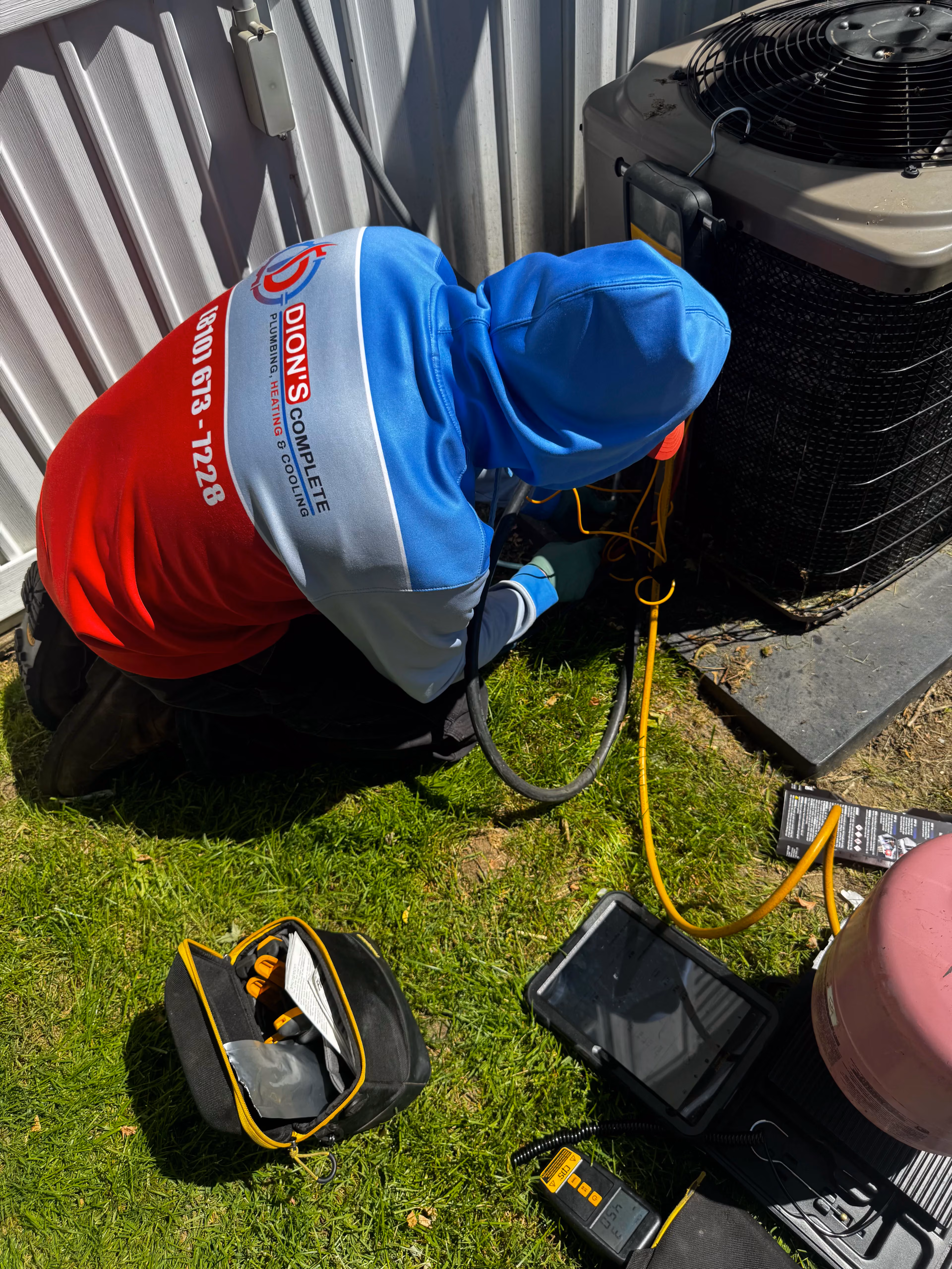 AC Refrigerant Leak Repair That Got This Home Cooling Again