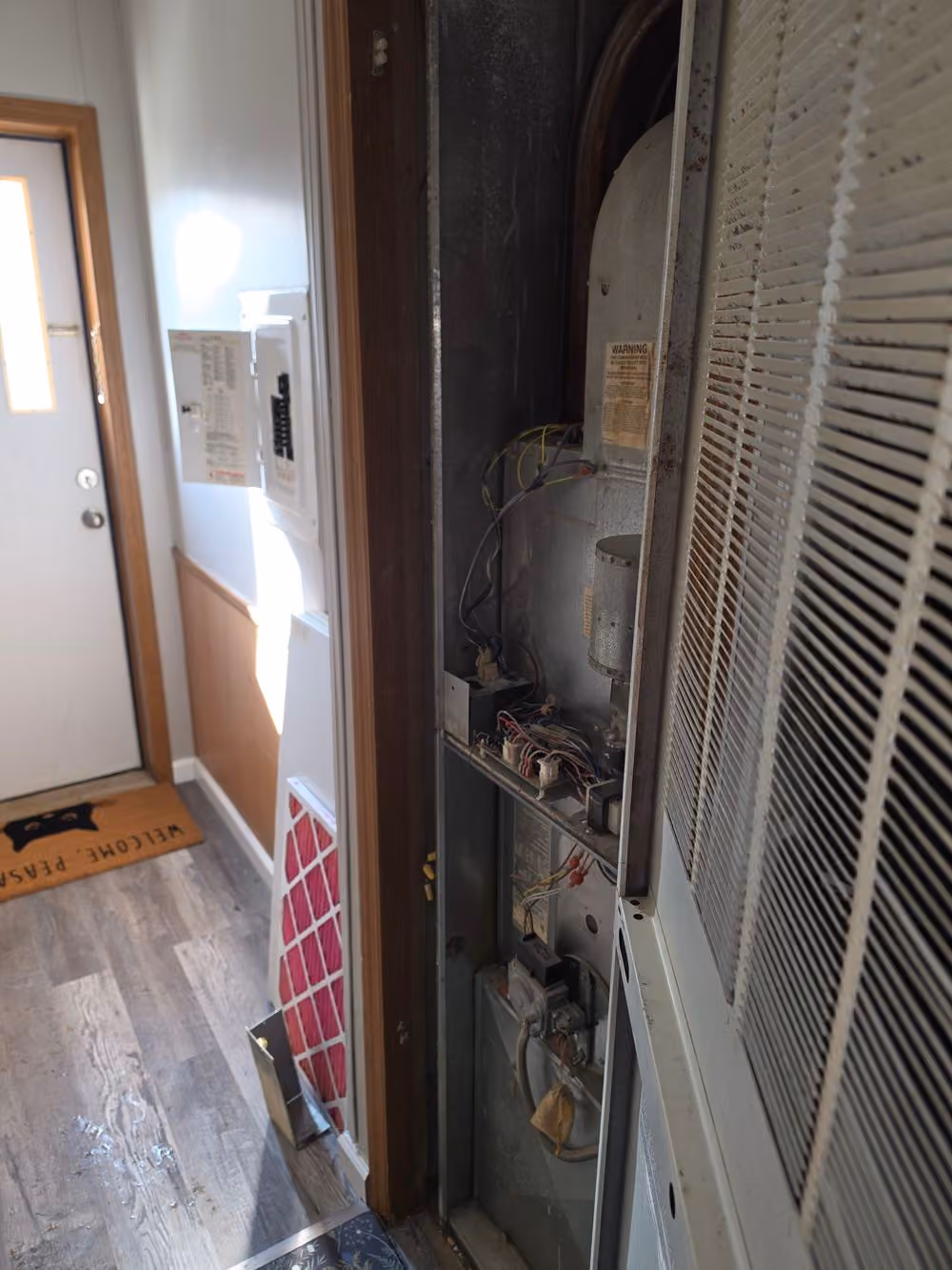 80% to 95% AFUE Furnace Upgrade in a Fenton Modular Home