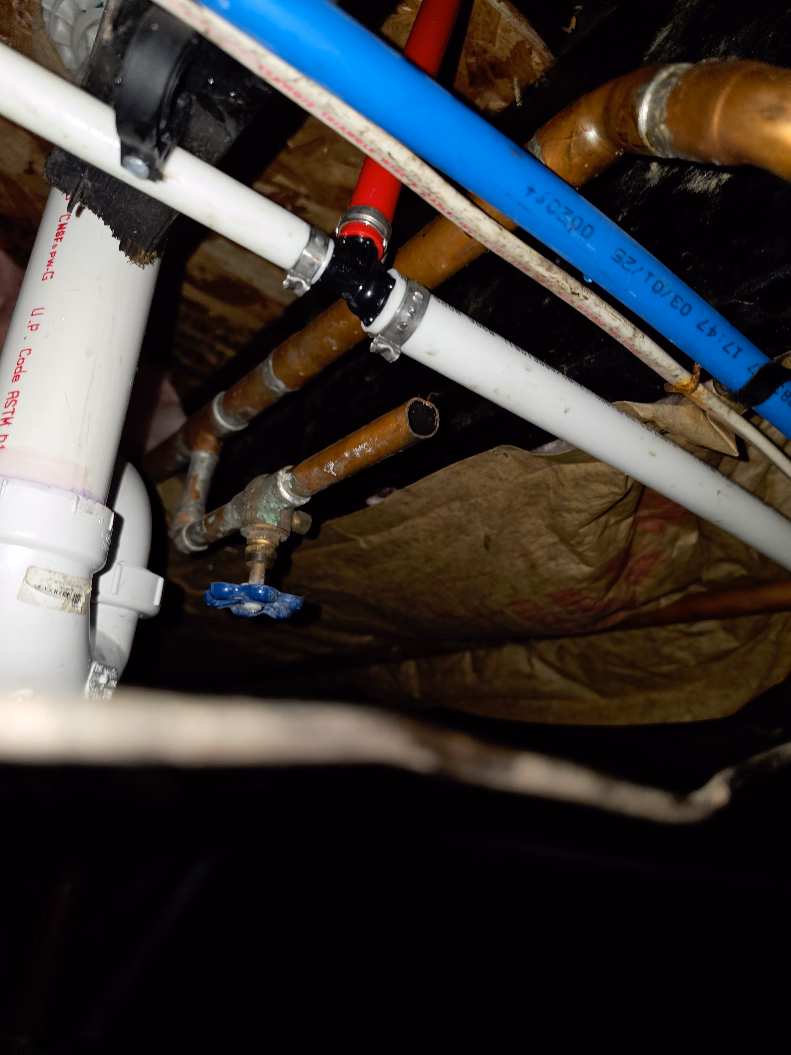 Fixing a Blown Copper Pipe Joint from a Previous Plumber's Bad Work
